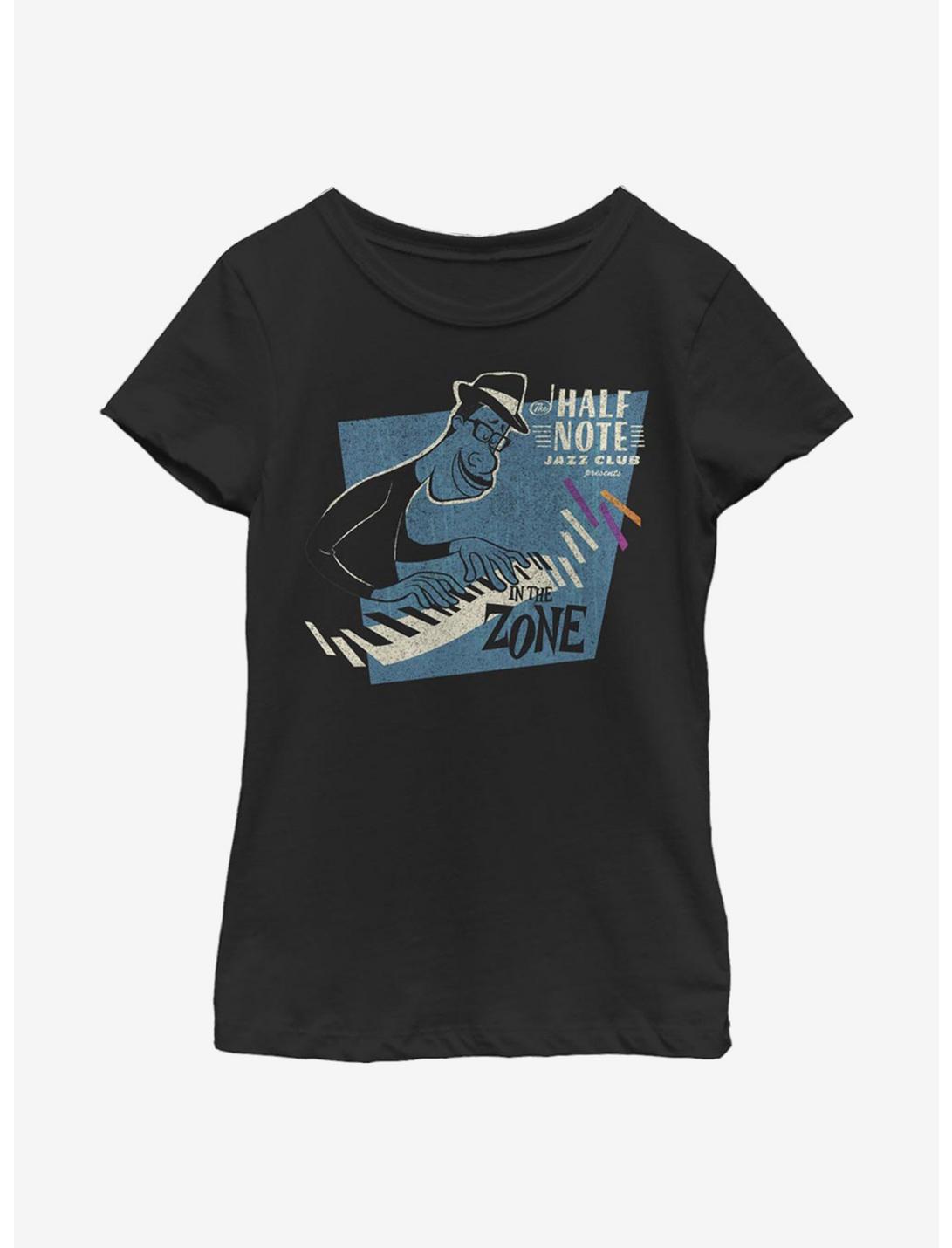 Disney Pixar Soul In The Zone Youth Girls T-Shirt, BLACK, hi-res