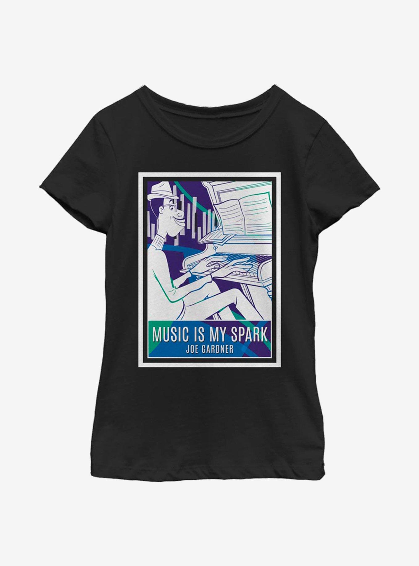 Disney Pixar Soul Joe Gardner Youth Girls T-Shirt, , hi-res