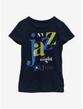 Disney Pixar Soul NY Jazz Night Youth Girls T-Shirt, NAVY, hi-res