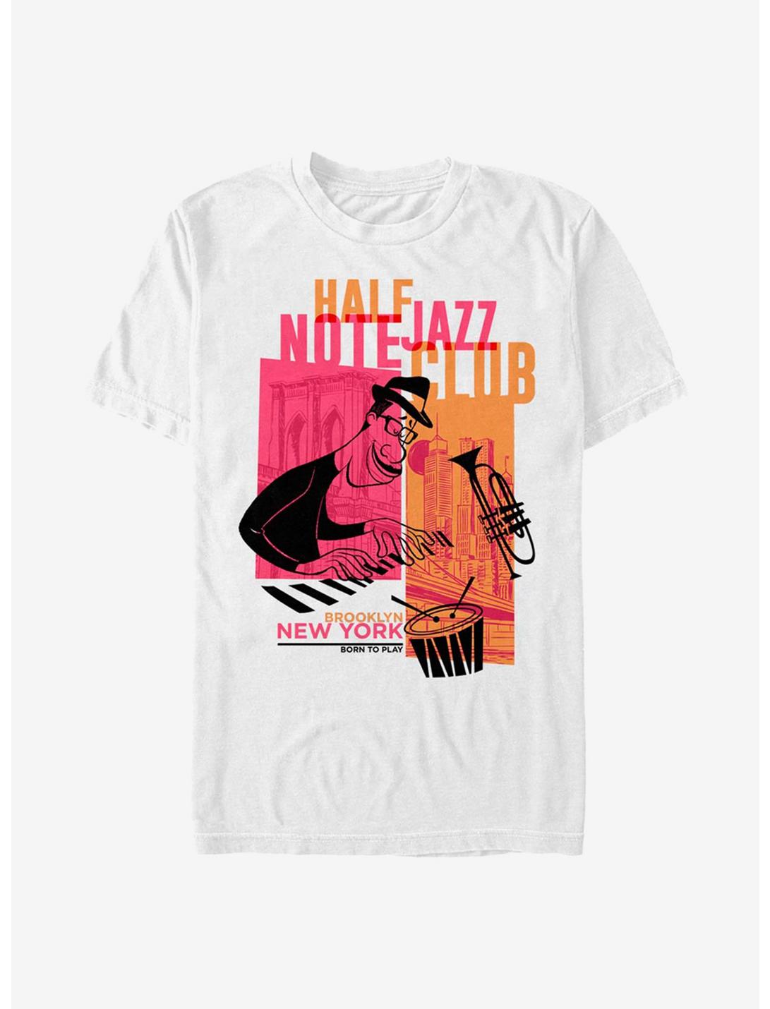 Disney Pixar Soul Half Note Jazz Club T-Shirt, WHITE, hi-res