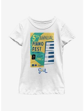 Disney Pixar Soul Piano Fest Youth Girls T-Shirt, , hi-res