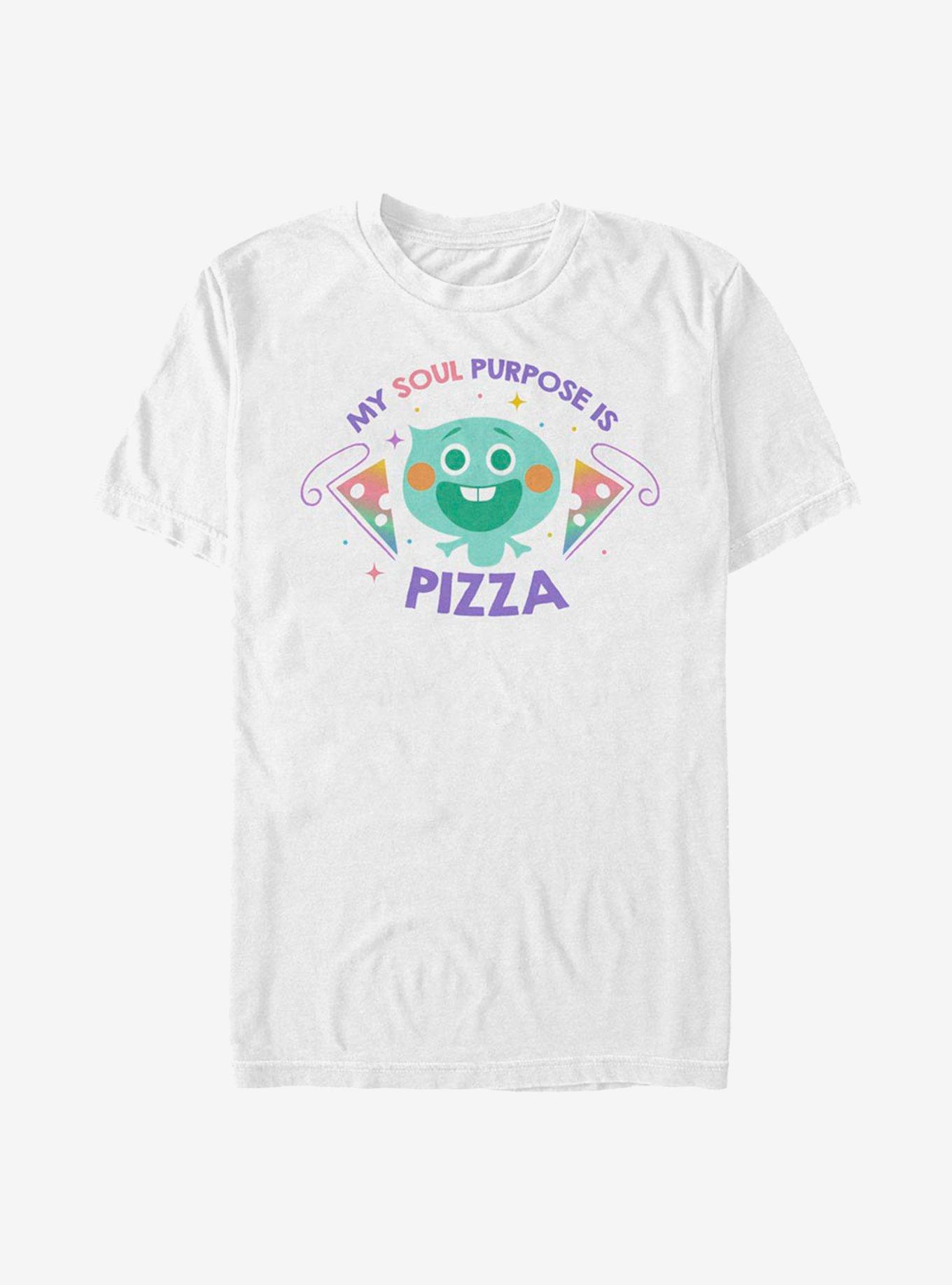 Disney Pixar Soul Pizza Purpose T-Shirt WHITE BoxLunch
