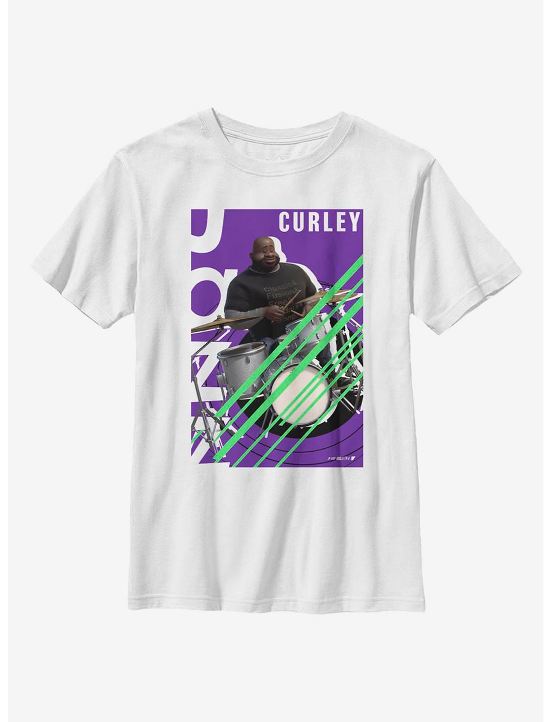 Disney Pixar Soul Curley Rocks Youth T-Shirt, WHITE, hi-res