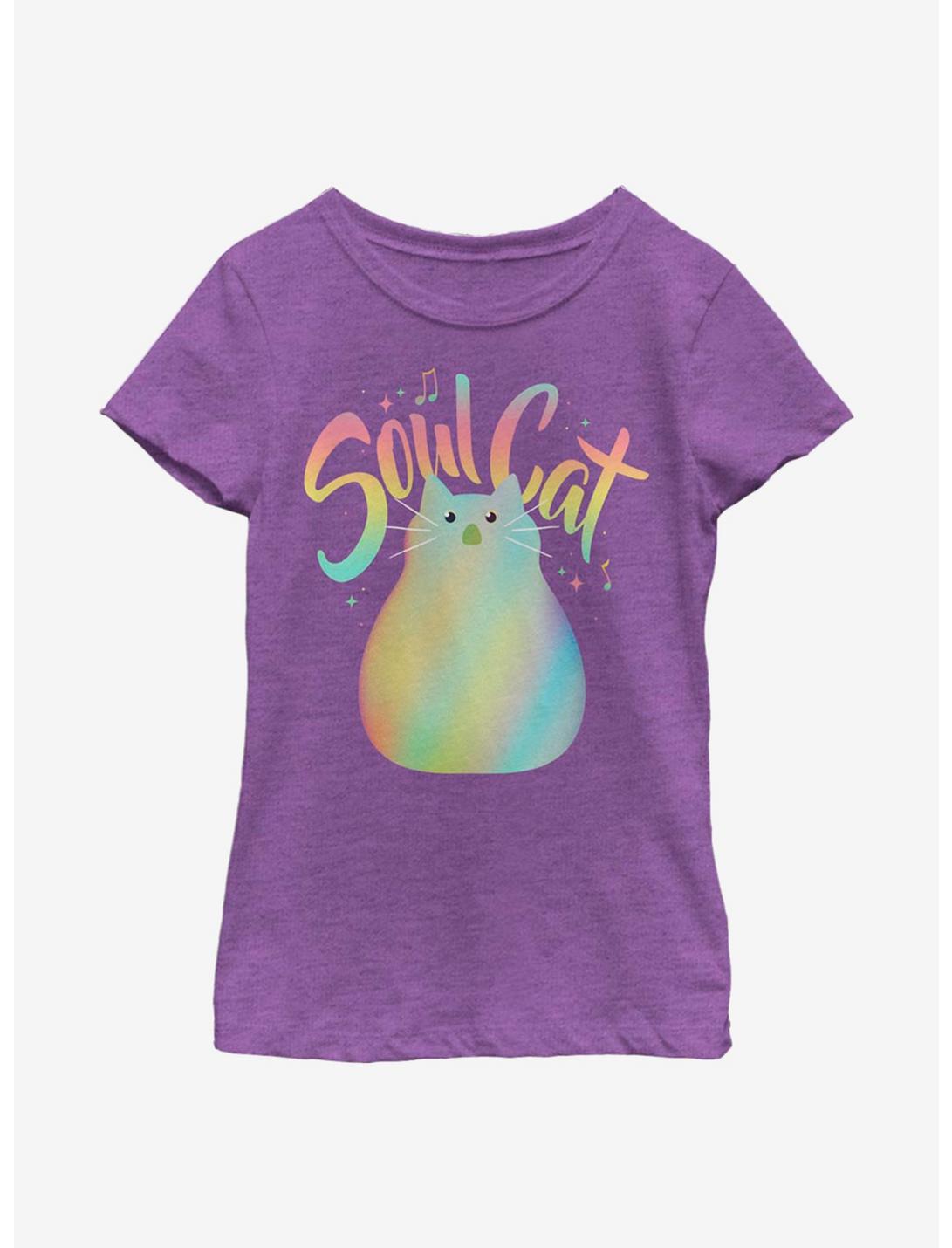 Disney Pixar Soul Kitty Youth Girls T-Shirt, PURPLE BERRY, hi-res