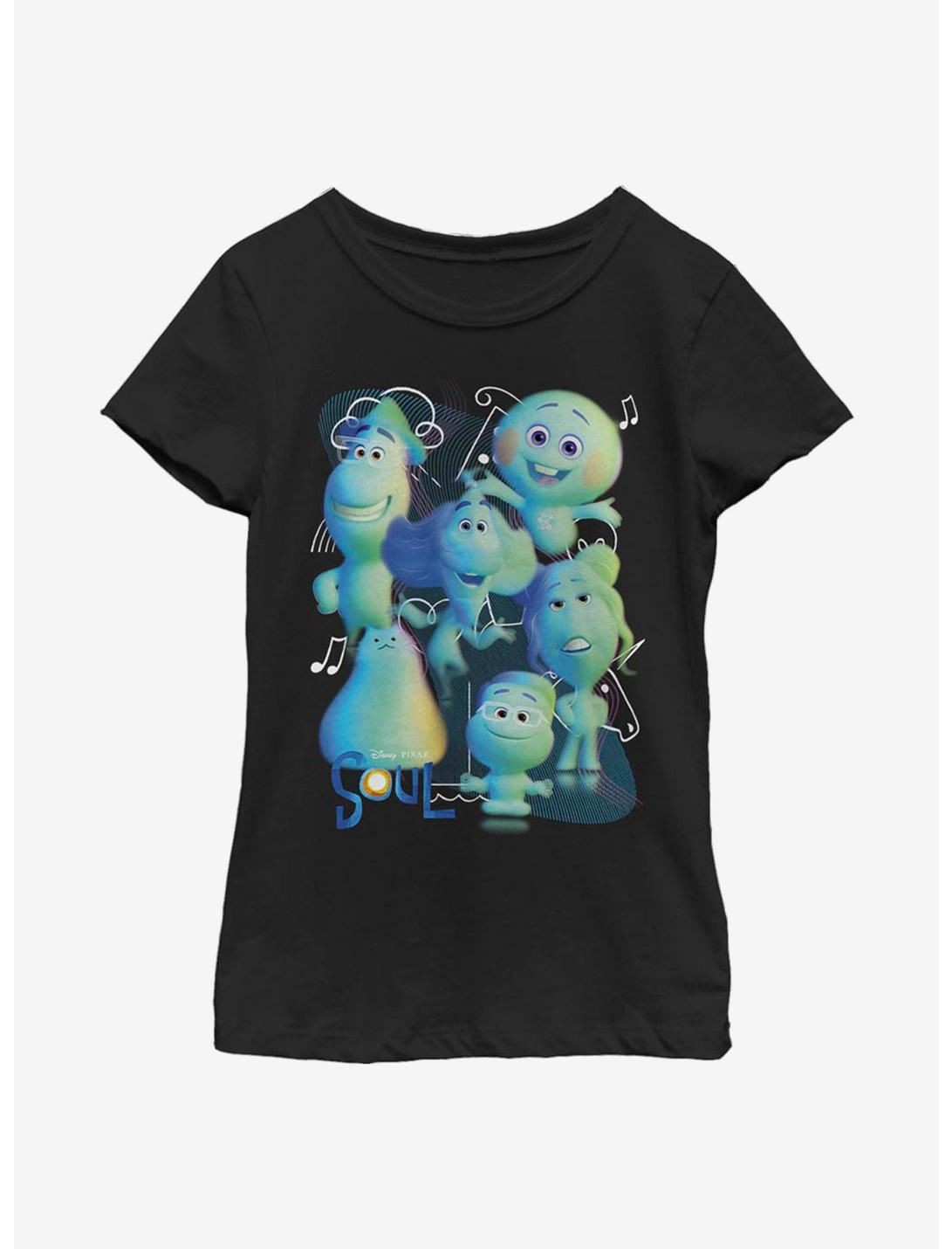 Disney Pixar Soul Party Youth Girls T-Shirt, BLACK, hi-res
