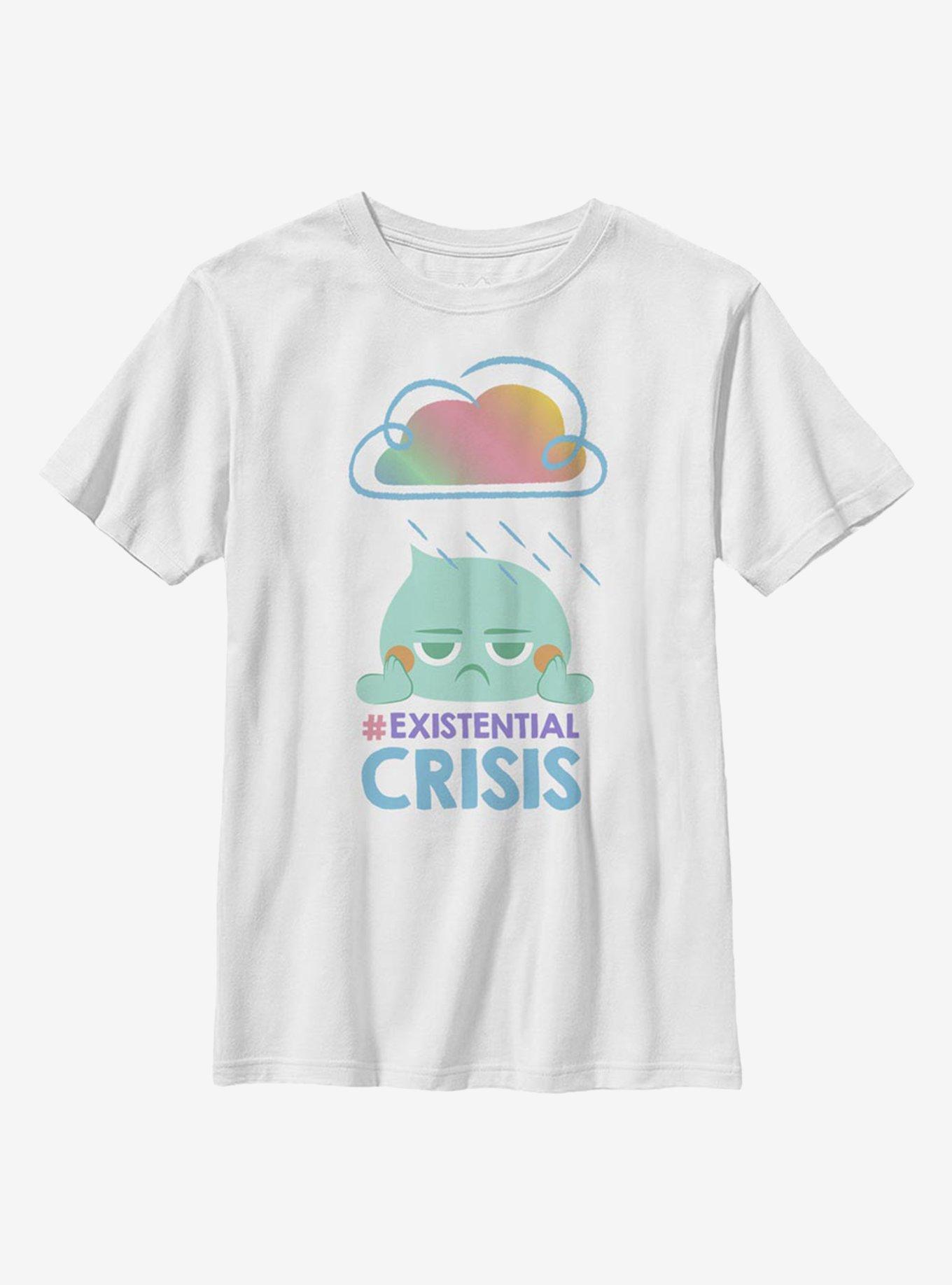 Disney Pixar Soul Existential Crisis Youth T-Shirt, WHITE, hi-res