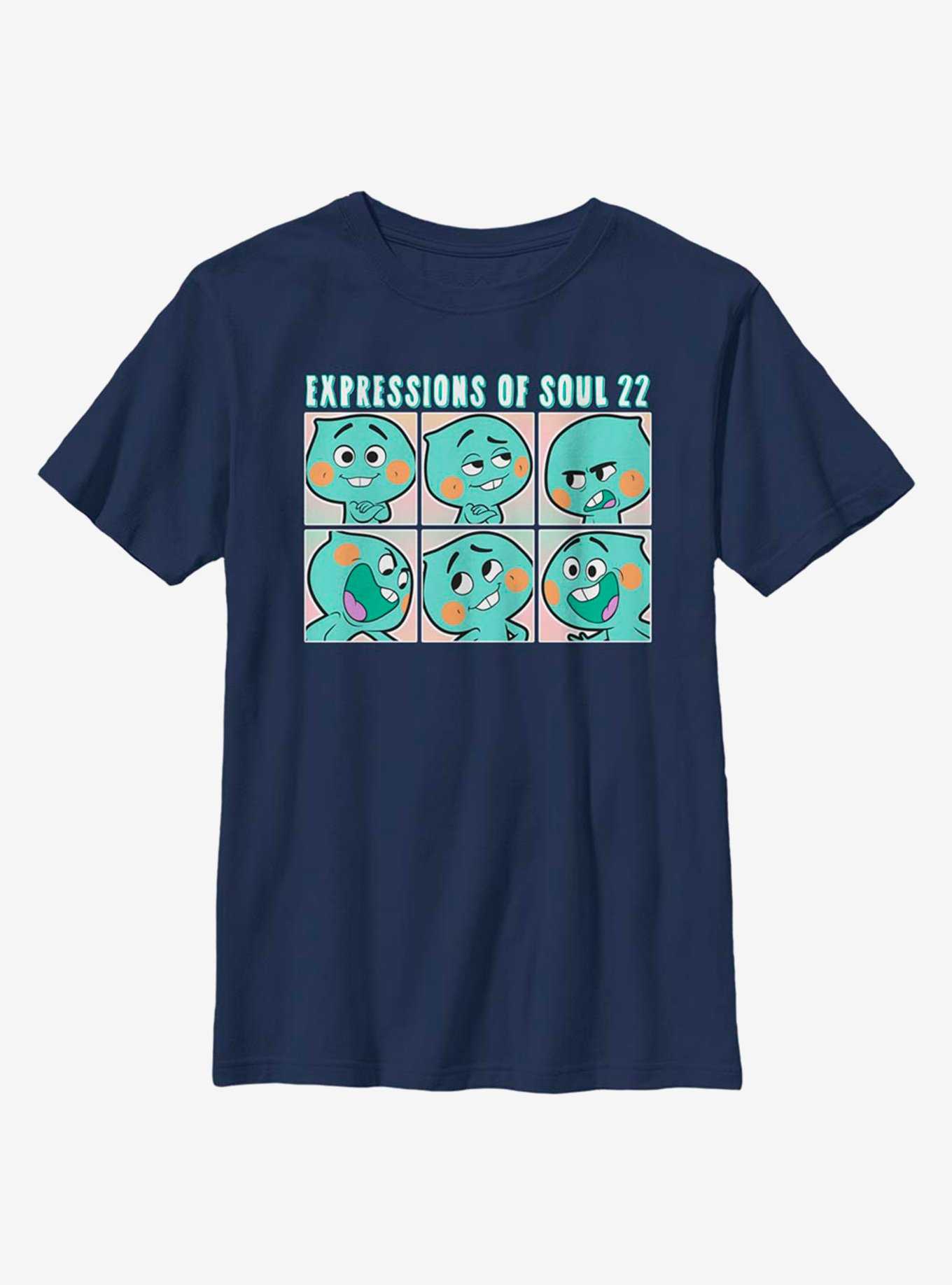 Disney Pixar Soul Expressions Of Soul 22 Youth T-Shirt, , hi-res