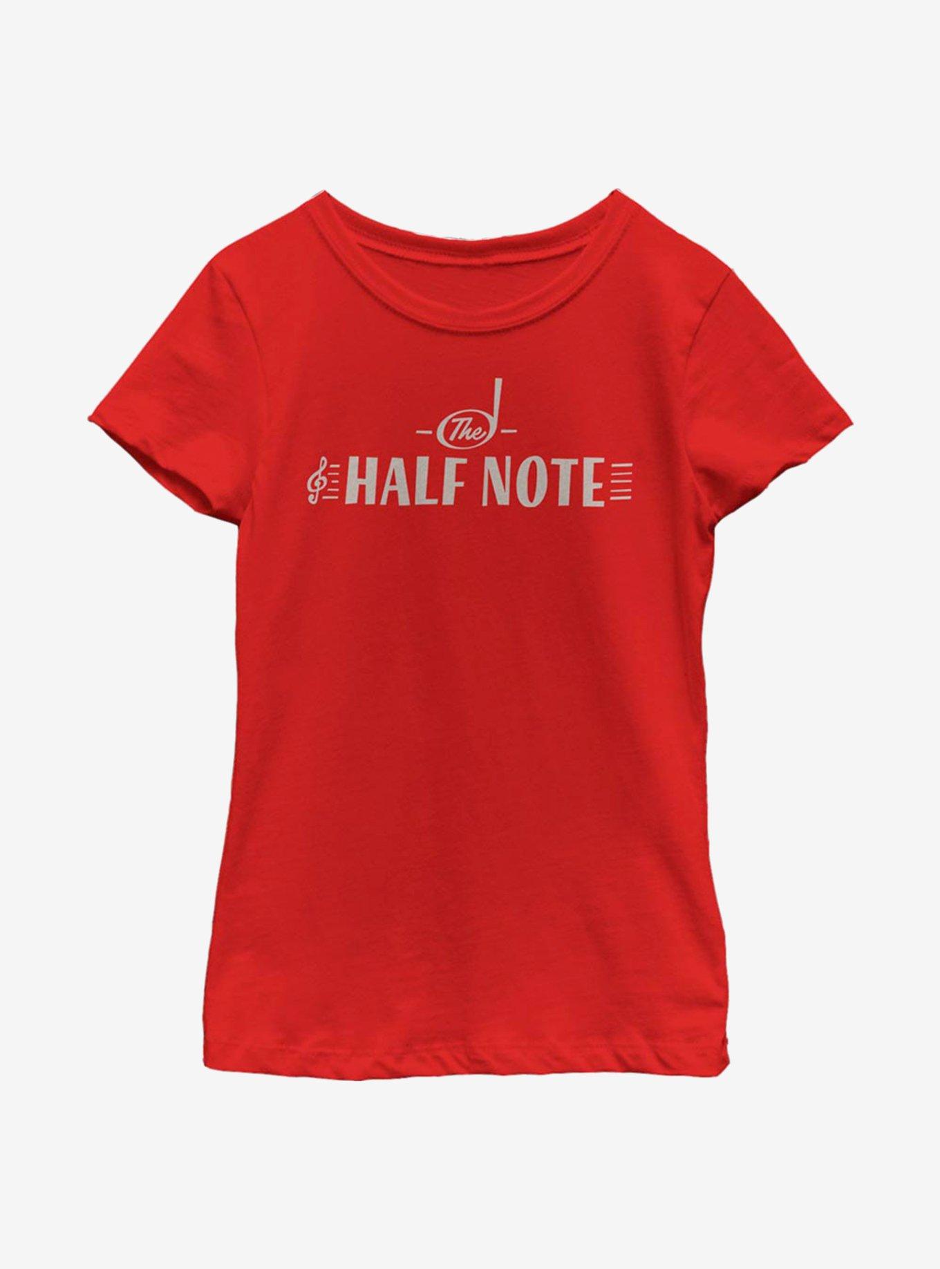 Disney Pixar Soul The Half Note Youth Girls T-Shirt, RED, hi-res