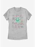 Disney Pixar Soul Personality Grid Womens T-Shirt, ATH HTR, hi-res