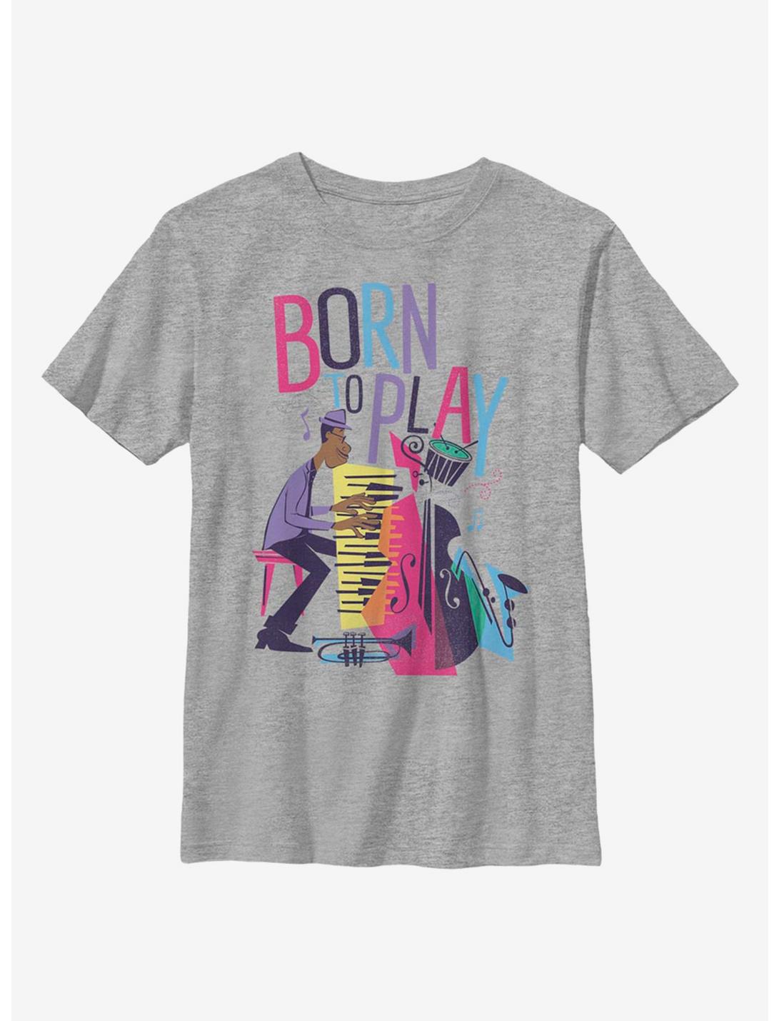 Plus Size Disney Pixar Soul Jazz Piano Youth T-Shirt, ATH HTR, hi-res