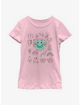 Disney Pixar Soul Personality Grid Youth Girls T-Shirt, , hi-res