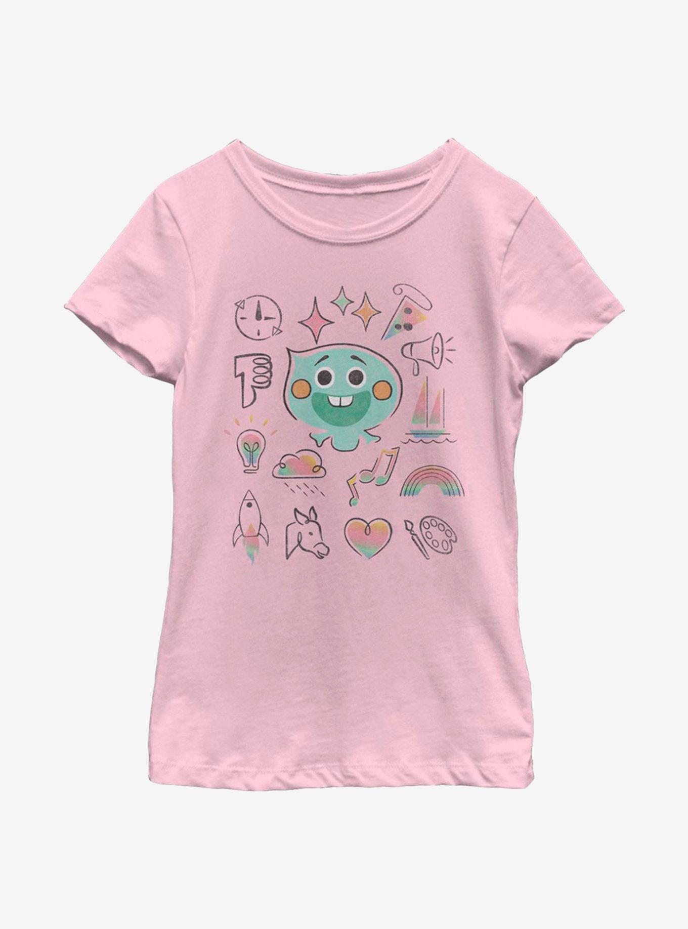 Disney Pixar Soul Personality Grid Youth Girls T-Shirt, , hi-res