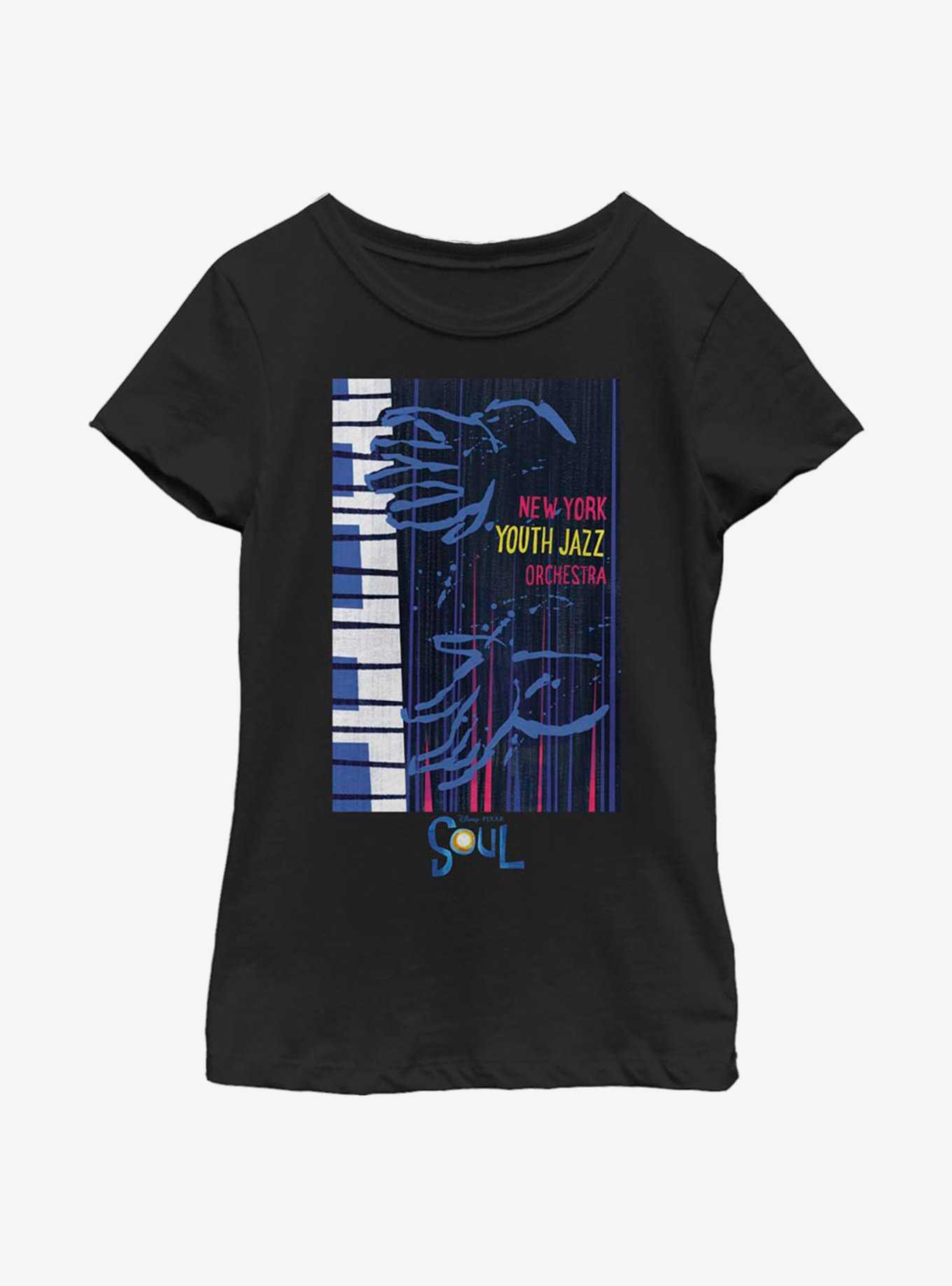 Disney Pixar Soul Youth Jazz Orchestra Youth Girls T-Shirt, , hi-res