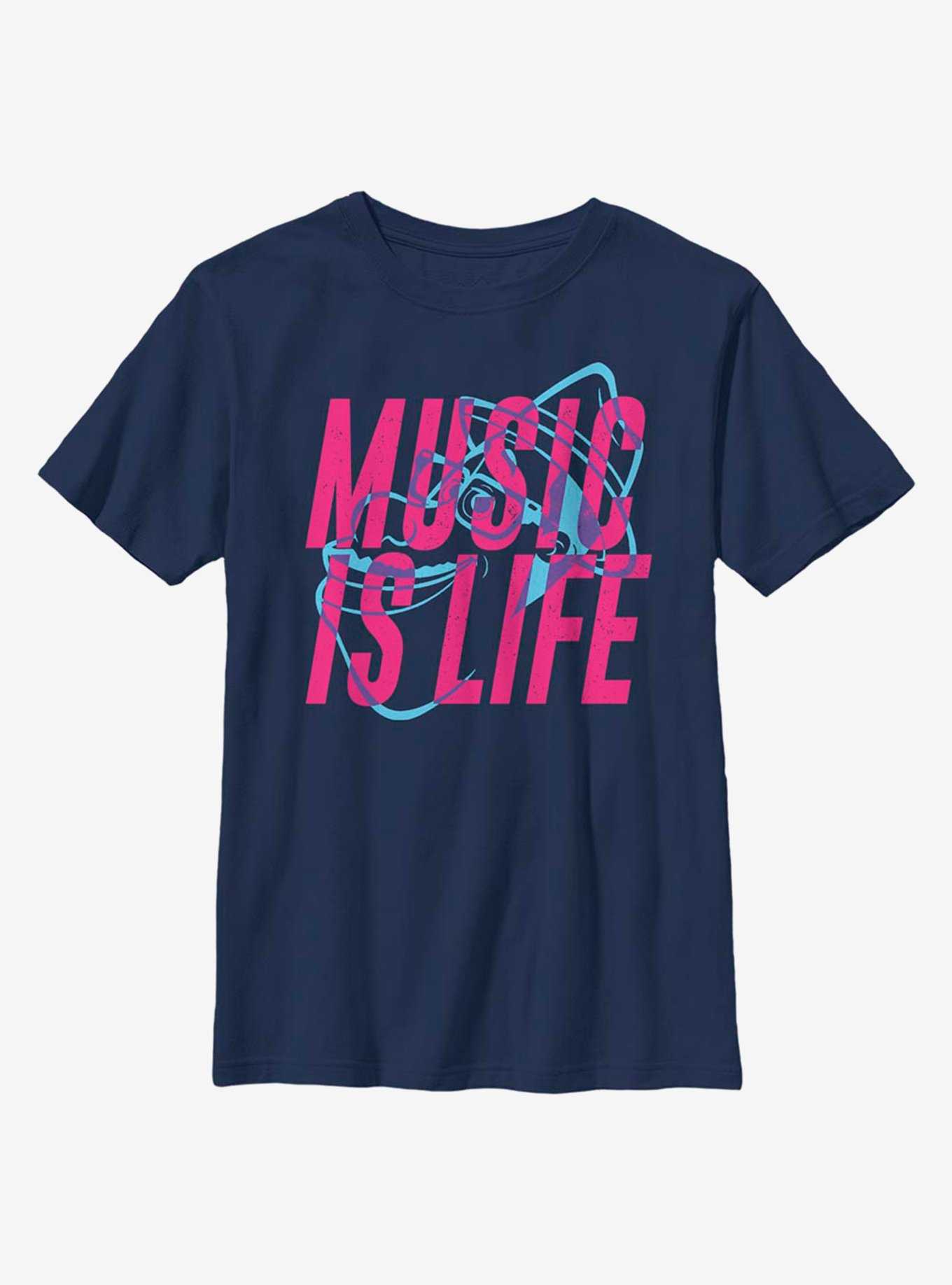 Disney Pixar Soul Music Is Life Youth T-Shirt, , hi-res
