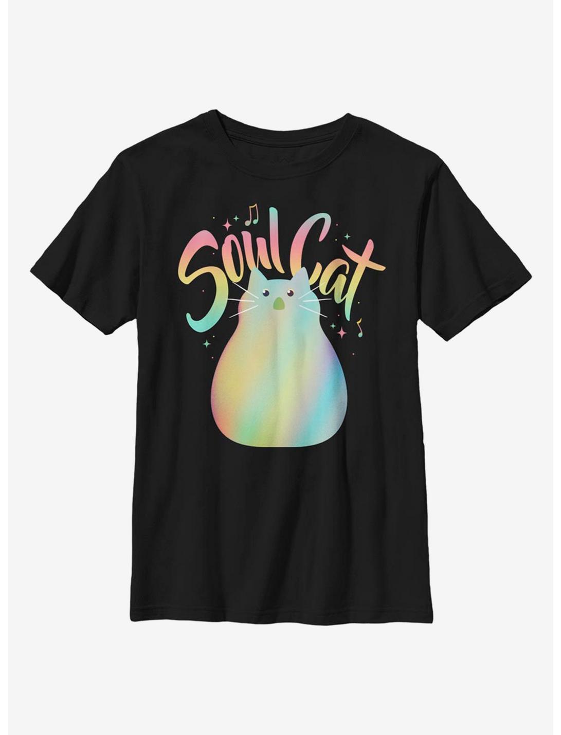 Disney Pixar Soul Kitty Youth T-Shirt, BLACK, hi-res