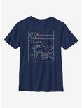 Disney Pixar Soul Terry Time Youth T-Shirt, NAVY, hi-res