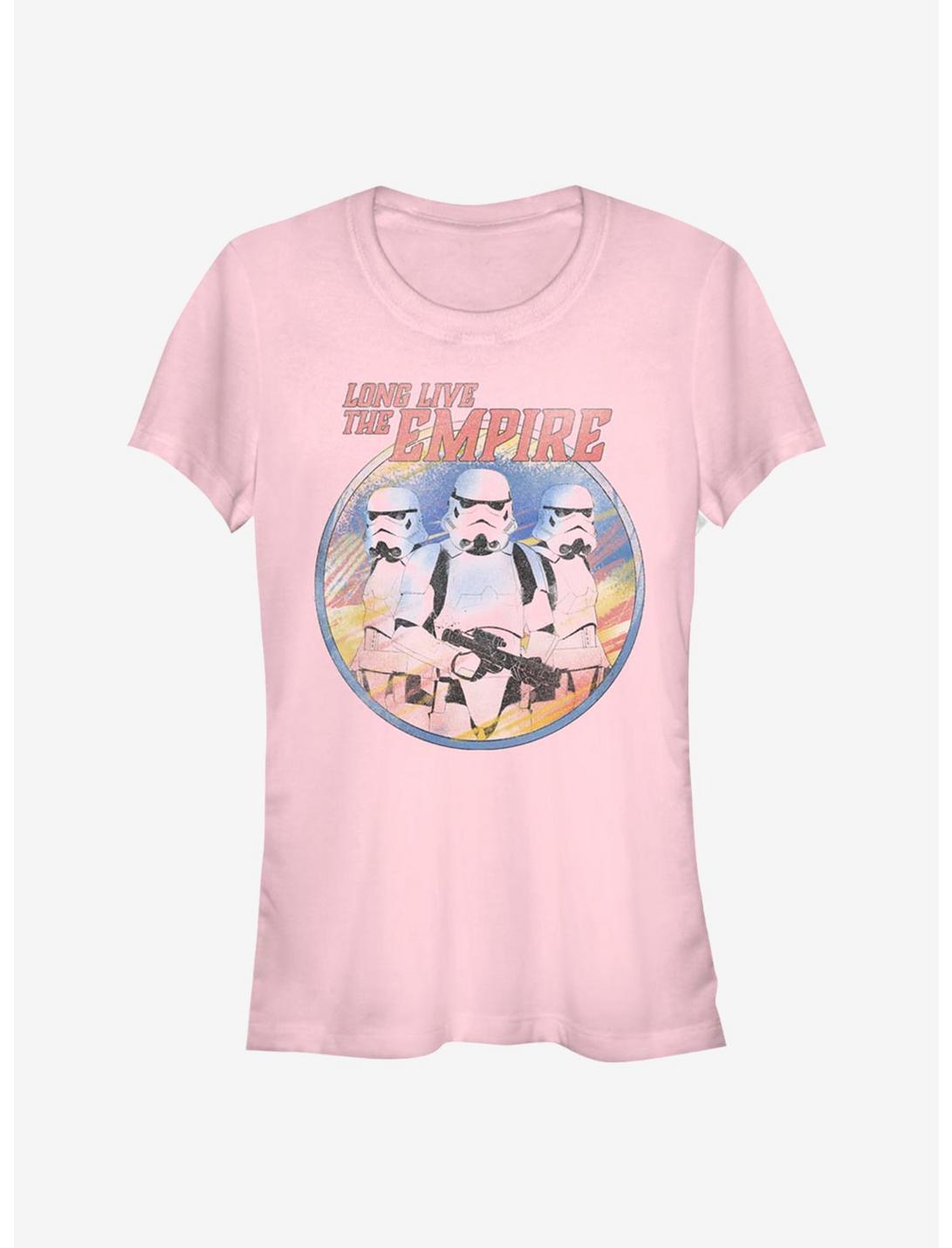 Star Wars The Mandalorian Long Live The Empire Girls T-Shirt, LIGHT PINK, hi-res