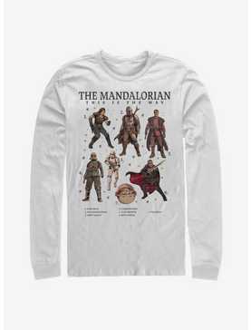 Star Wars The Mandalorian This Is The Way Textbook Long-Sleeve T-Shirt, , hi-res