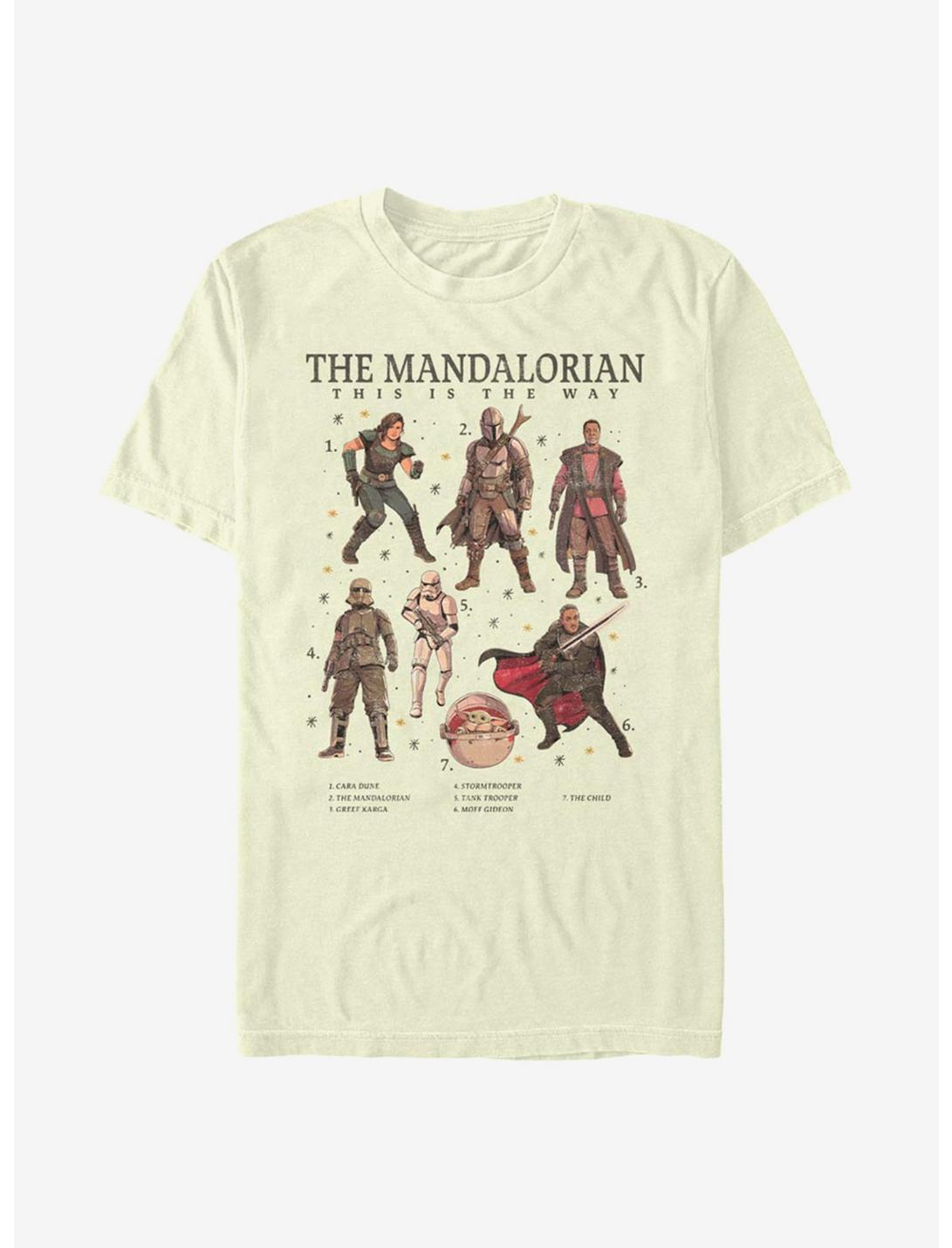 Star Wars The Mandalorian This Is The Way Textbook T-Shirt, NATURAL, hi-res