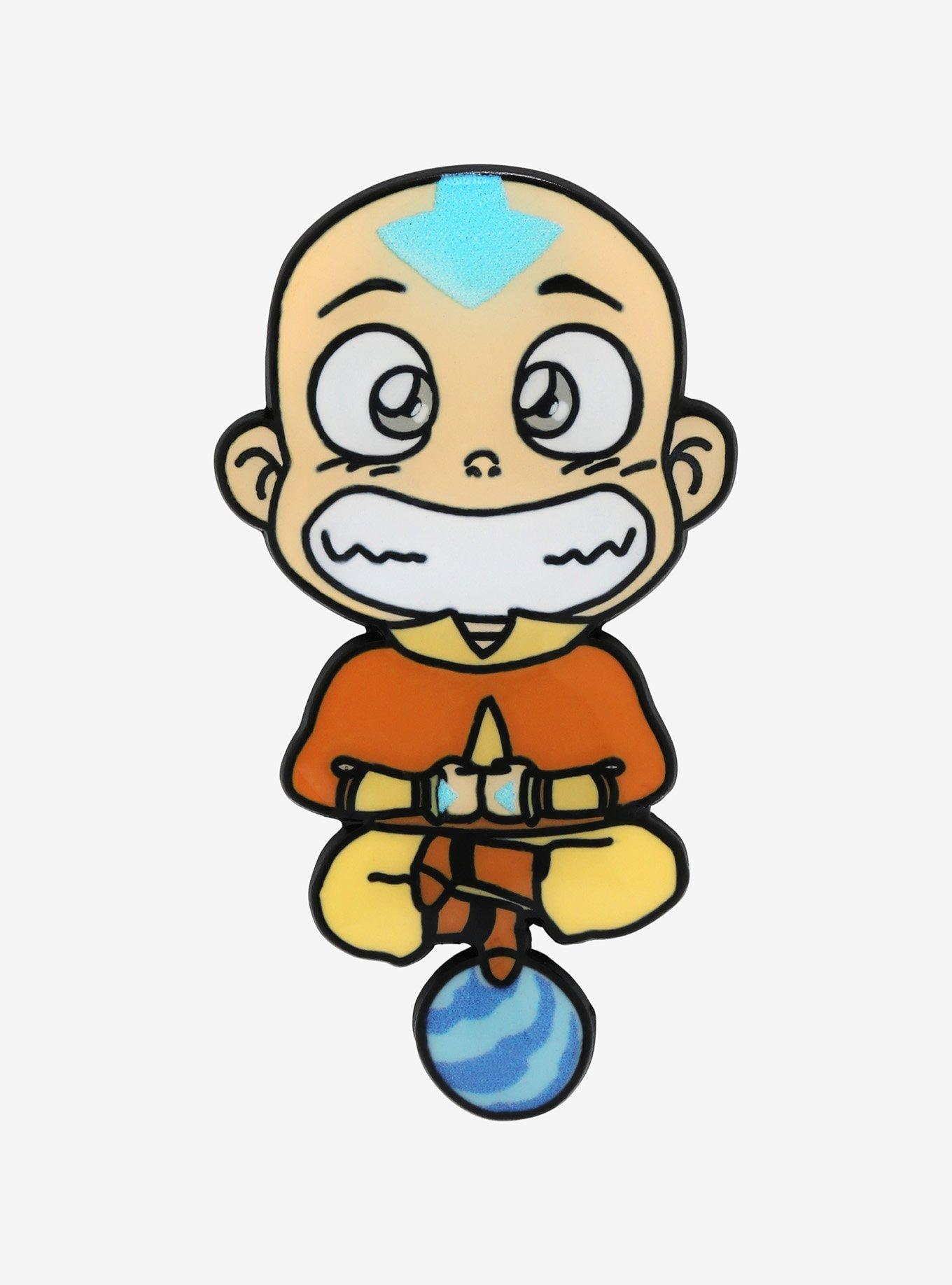 Avatar: The Last Airbender Chibi Aang Enamel Pin - BoxLunch ...