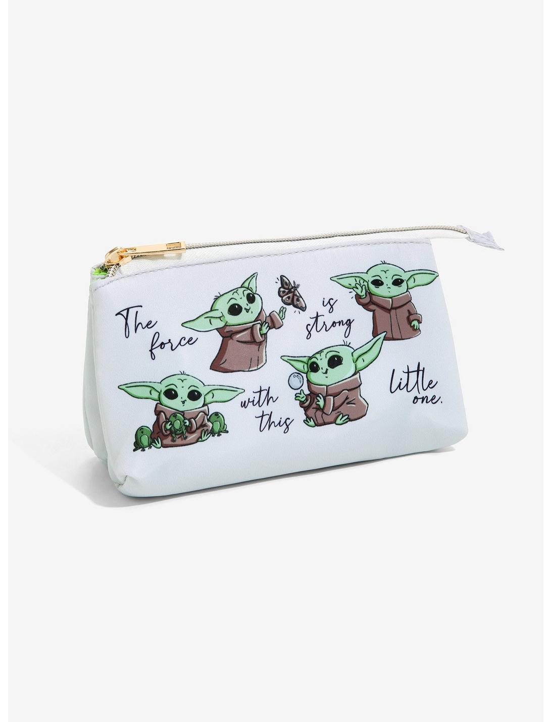 Star Wars The Mandalorian The Child Illustrated Cosmetic Bag, , hi-res
