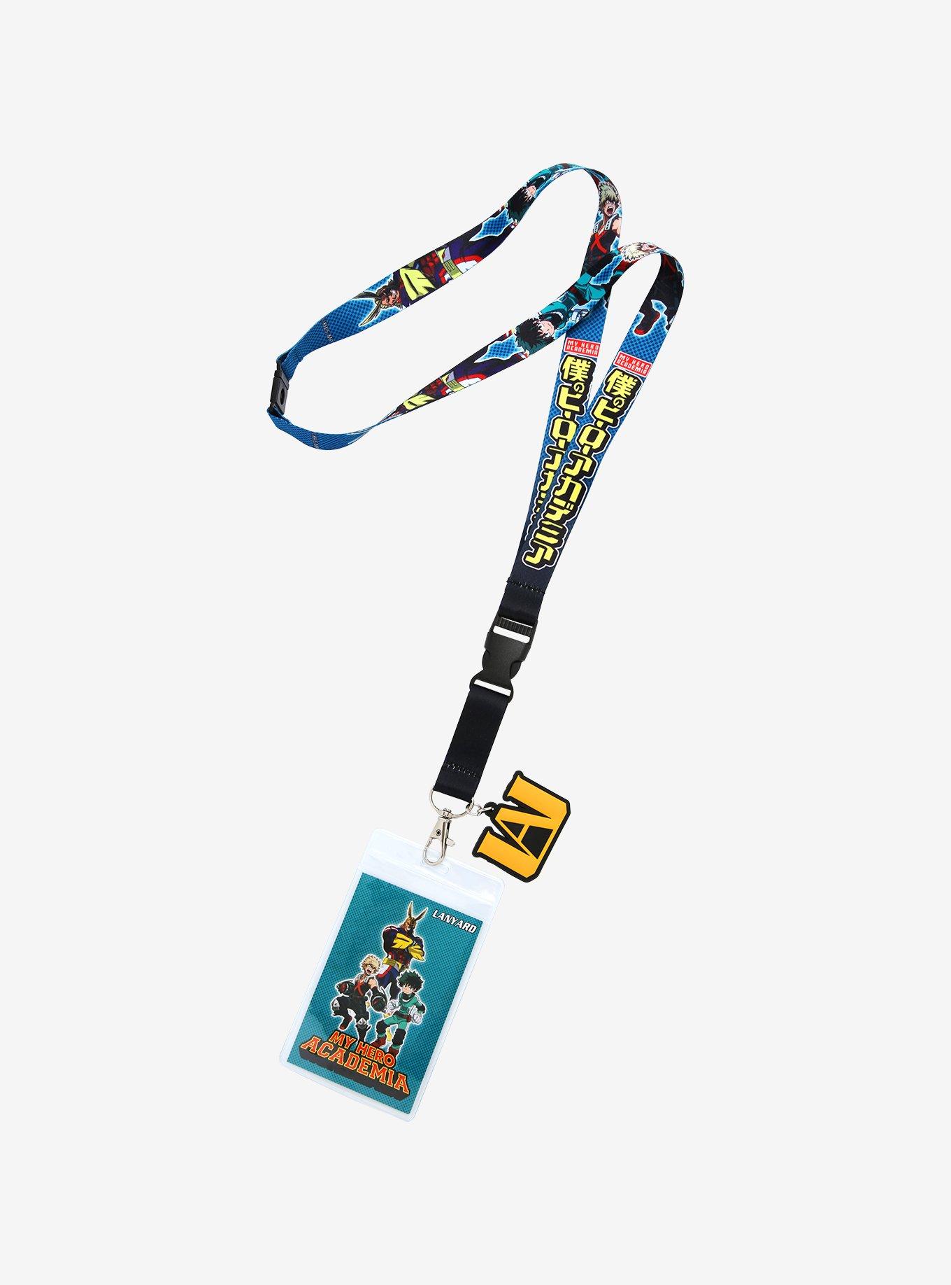 My Hero Academia Deku, Bakugo, & All Might Lanyard - BoxLunch Exclusive, , hi-res