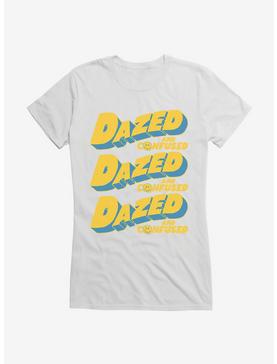 Dazed And Confused 3D Cartoon Girls T-Shirt, WHITE, hi-res