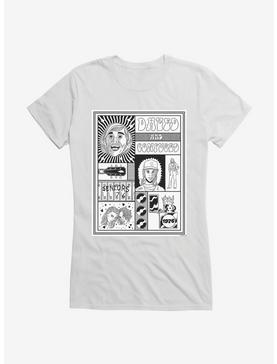 Dazed And Confused Grayscale Class Of '76 Girls T-Shirt, WHITE, hi-res