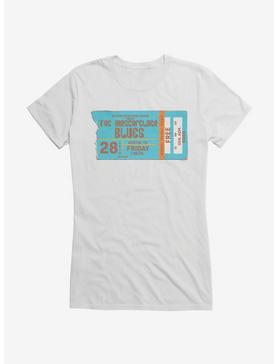 Dazed And Confused Hirschfelder Ticket Girls T-Shirt, WHITE, hi-res