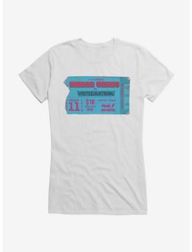 Dazed And Confused Melba Toast Ticket Girls T-Shirt, WHITE, hi-res