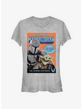 Star Wars The Mandalorian Signed Up For The Child Comic Poster Girls T-Shirt, , hi-res