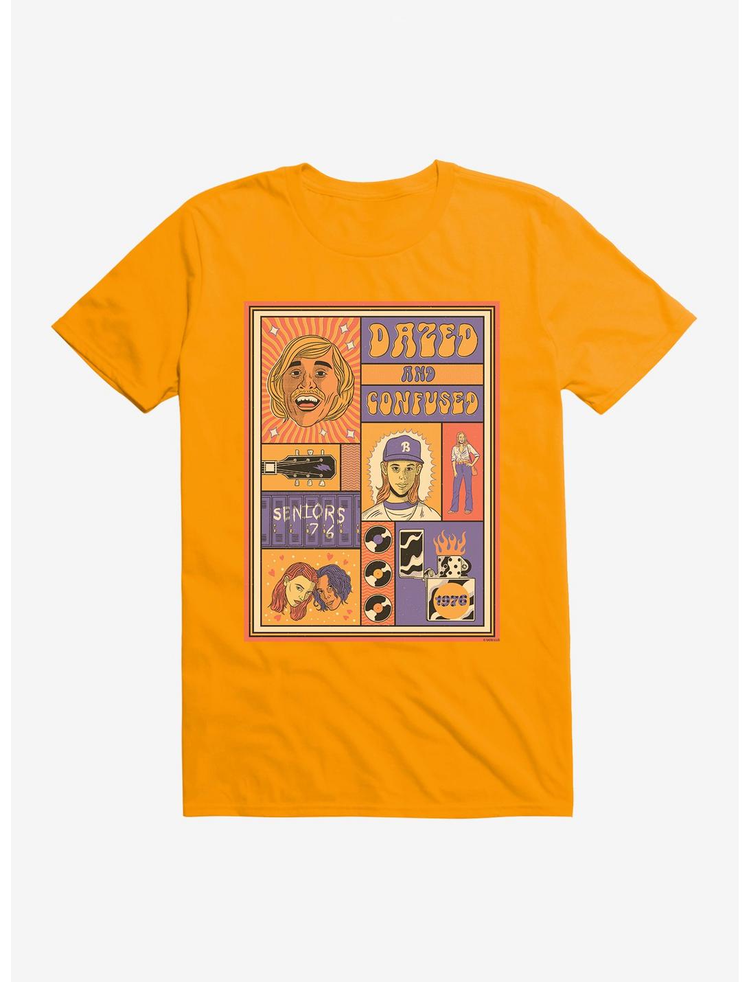 Dazed And Confused Class Of '76 T-Shirt, GOLD, hi-res