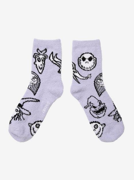 The Nightmare Before Christmas Characters Cozy Crew Socks | Hot Topic