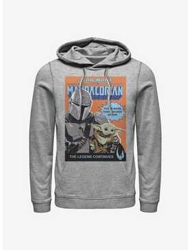 Star Wars The Mandalorian Signed Up For The Child Comic Poster Hoodie, , hi-res