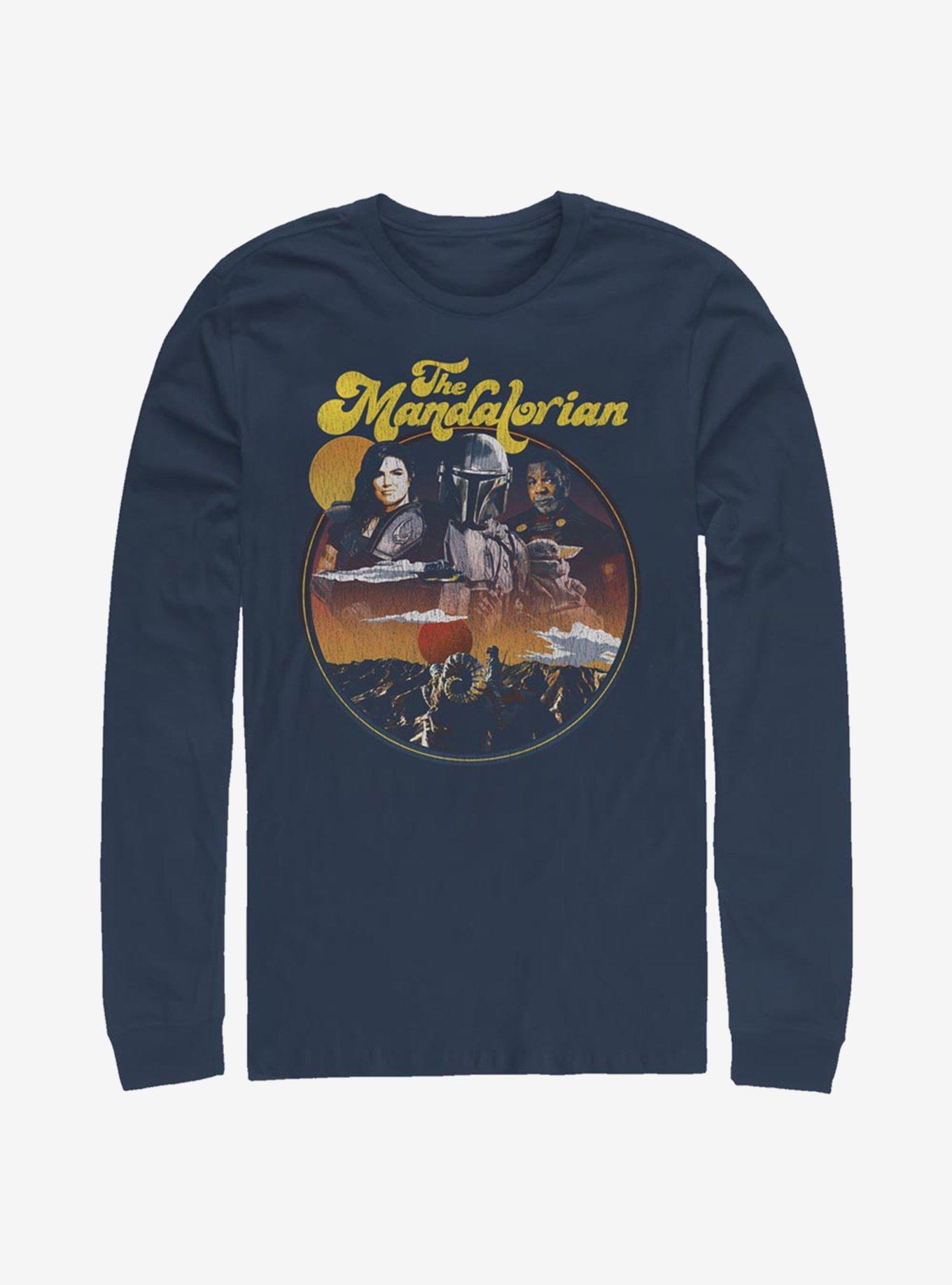 Star Wars The Mandalorian Razor Crew Long-Sleeve T-Shirt, , hi-res