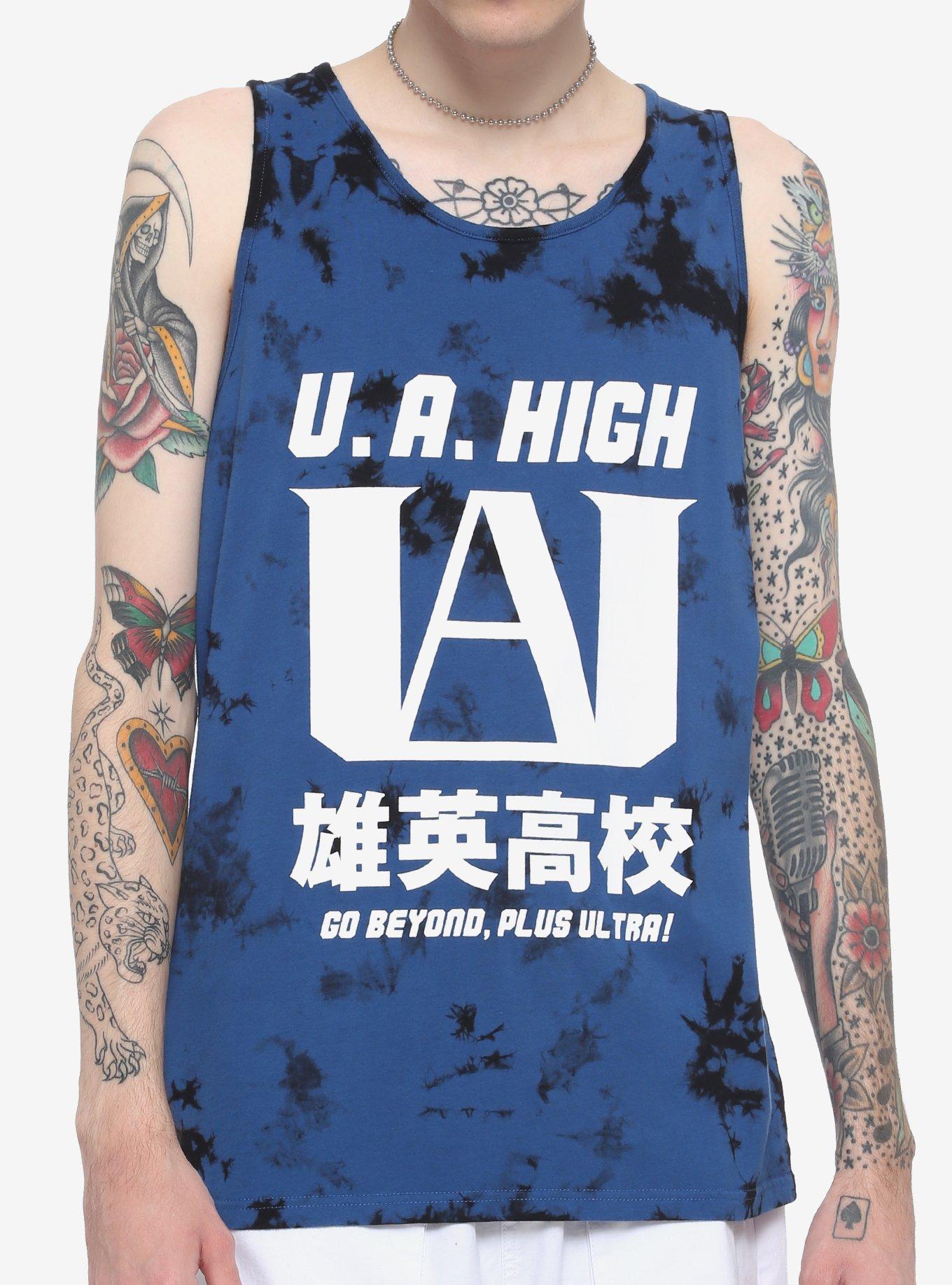 My Hero Academia U.A. High Tie-Dye Tank Top, MULTI, hi-res