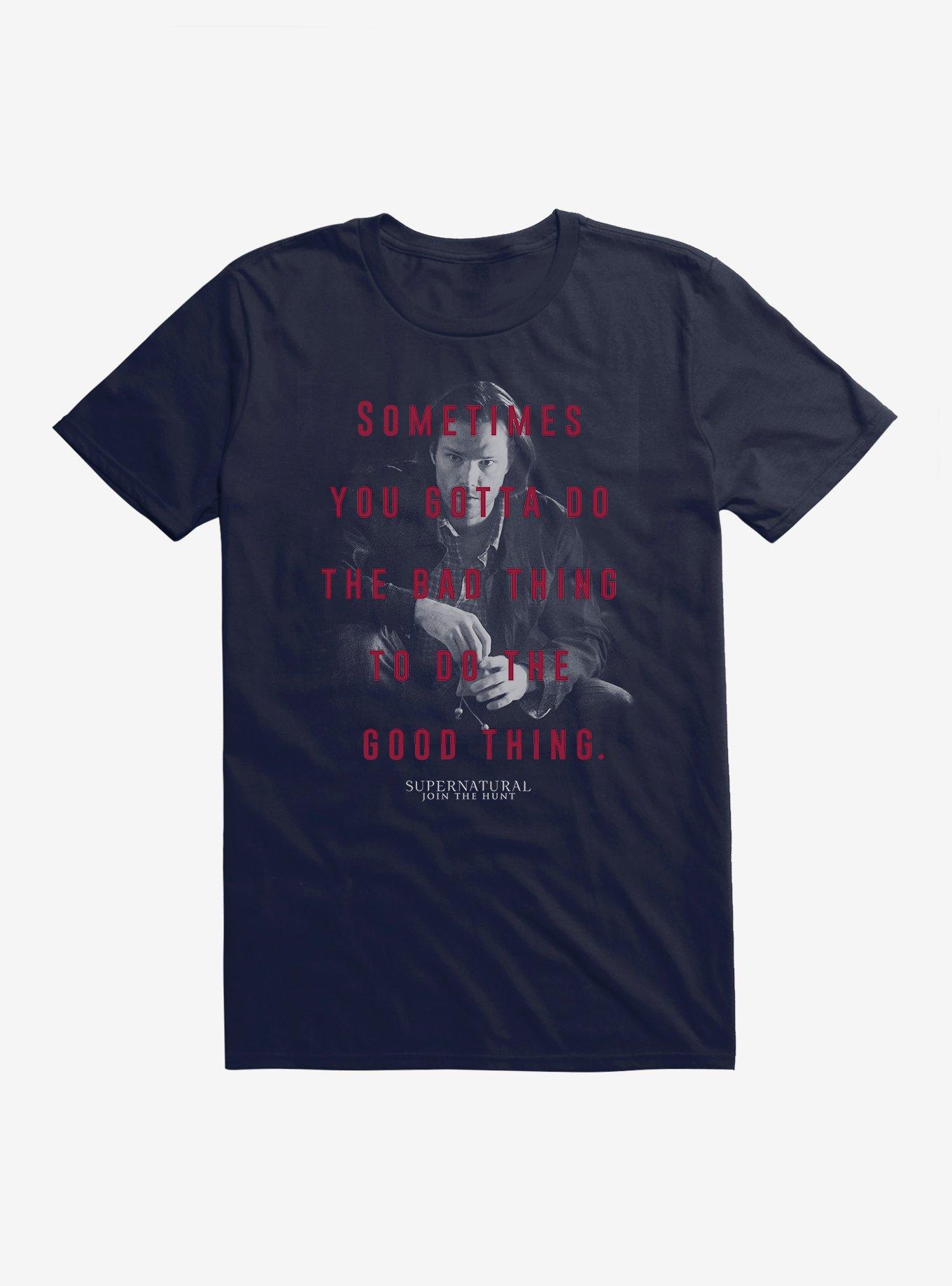 Supernatural Do Bad To Do Good T-Shirt, , hi-res