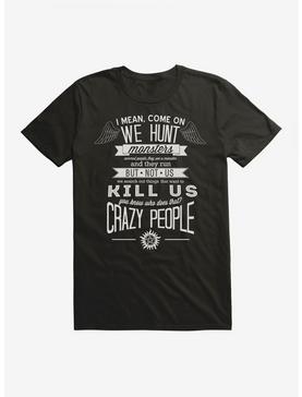 Supernatural Crazy People T-Shirt, , hi-res