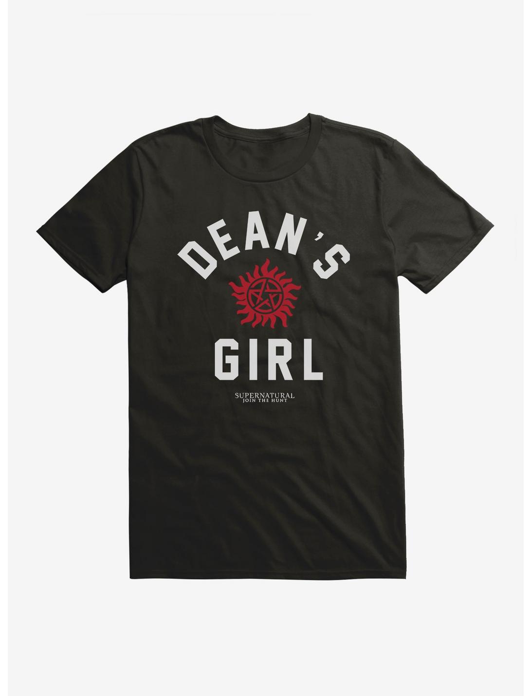 Supernatural Dean's Girl T-Shirt, BLACK, hi-res