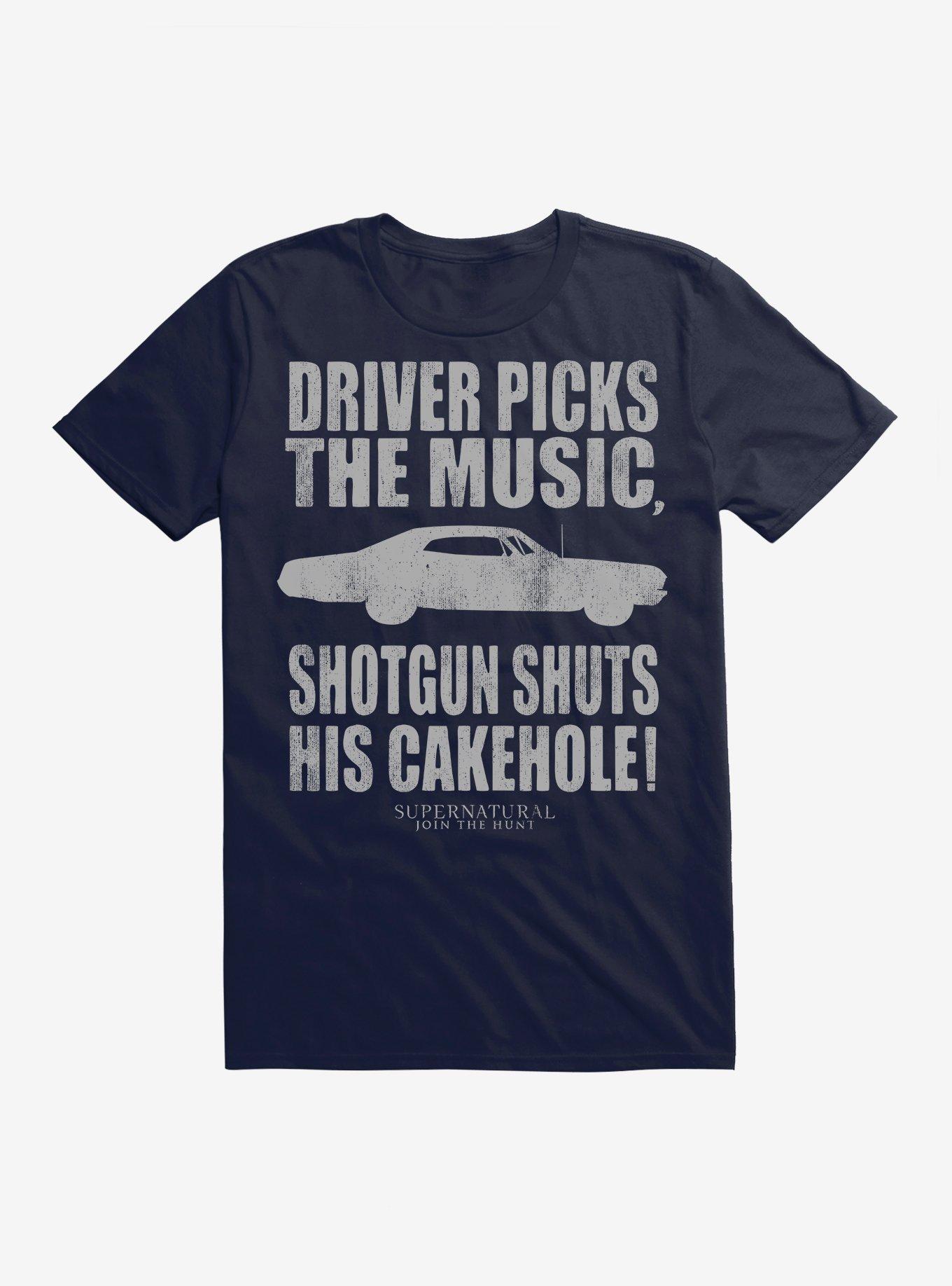 Supernatural Driver Picks The Music T-Shirt, , hi-res