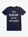 Supernatural Sam-Curious T-Shirt, NAVY, hi-res