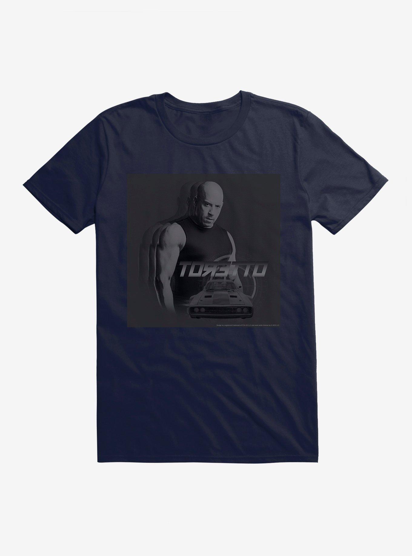 The Fate Of The Furious Dominic Toretto T-Shirt, NAVY, hi-res