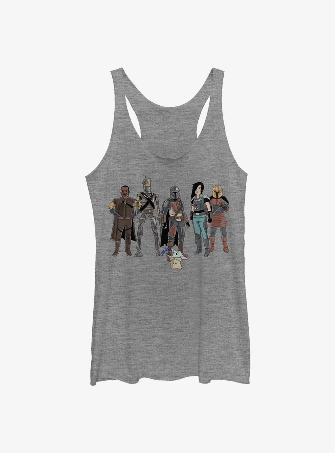 Star Wars The Mandalorian The Child And Friends Girls Tank, , hi-res