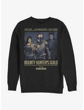 Star Wars The Mandalorian Bounty Hunter's Guild Crew Sweatshirt, , hi-res