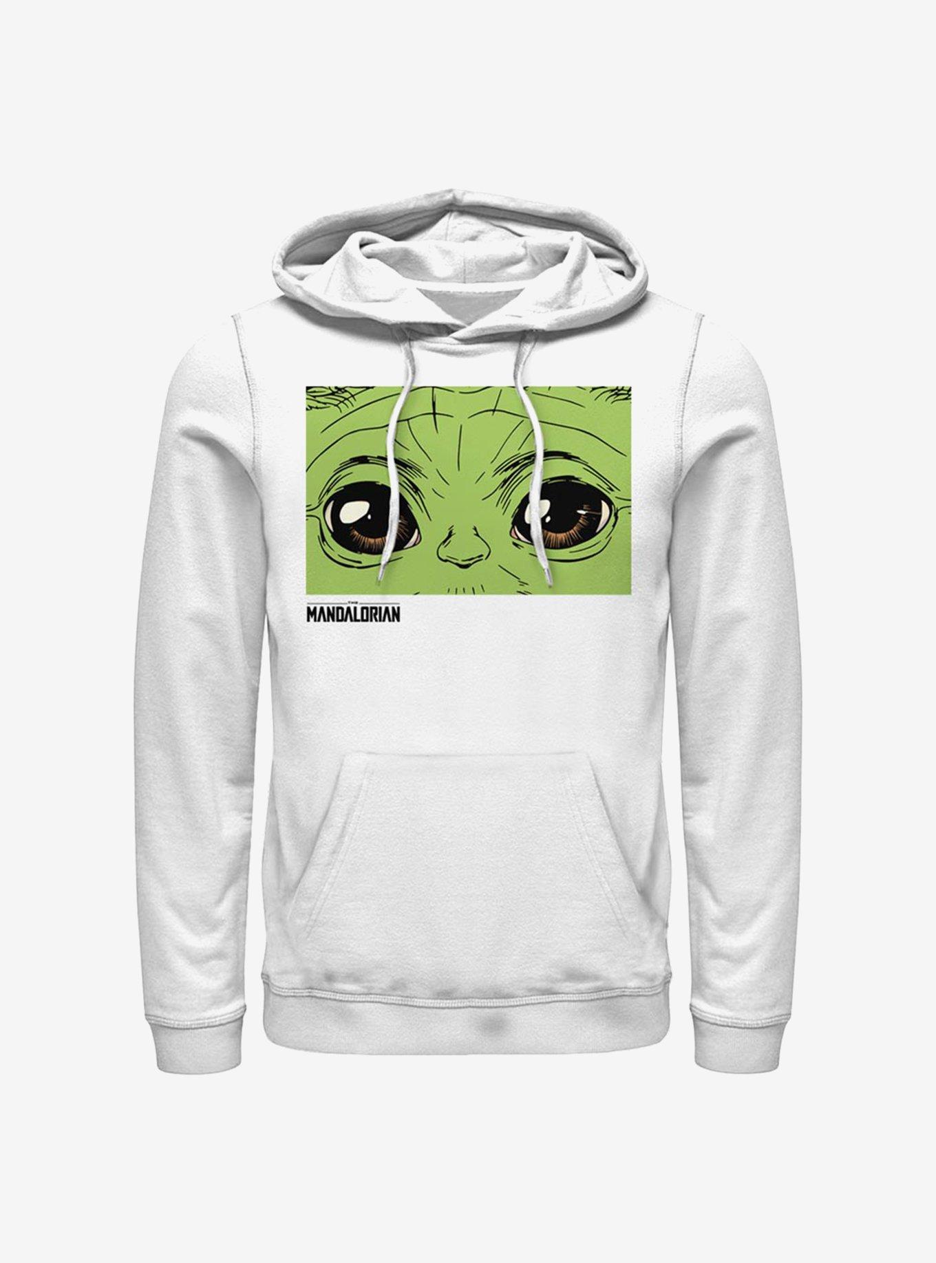 Star Wars The Mandalorian The Child These Eyes Hoodie, WHITE, hi-res