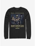 Star Wars The Mandalorian Bounty Hunter's Guild Long-Sleeve T-Shirt, BLACK, hi-res