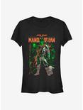 Star Wars The Mandalorian Schemed Up Girls T-Shirt, BLACK, hi-res