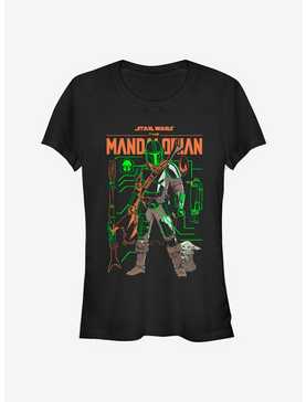 Star Wars The Mandalorian Schemed Up Girls T-Shirt, , hi-res