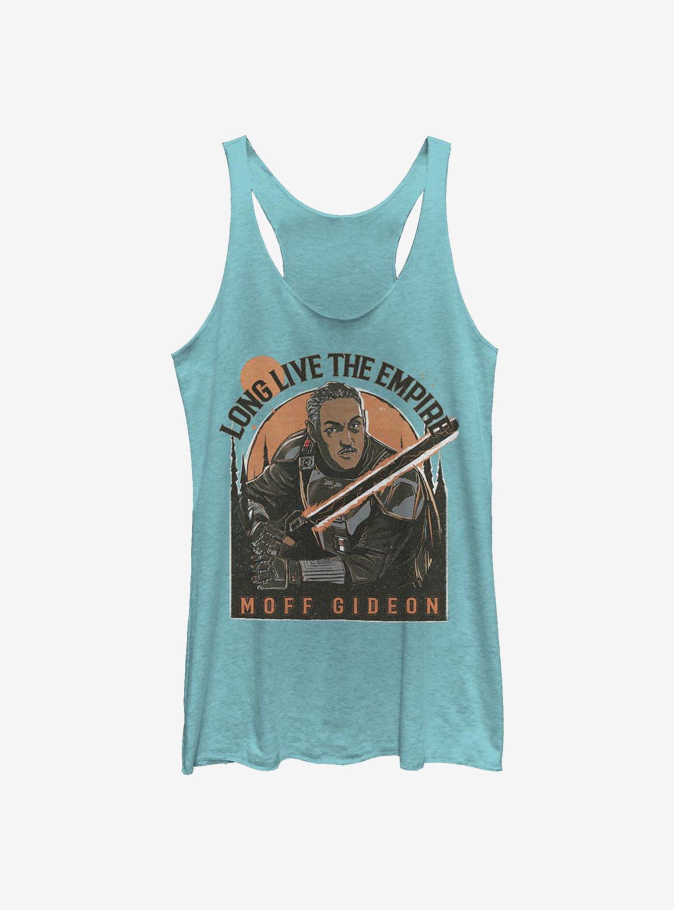 Star Wars The Mandalorian Long Live The Empire Gideon Girls Tank, TAHI BLUE, hi-res