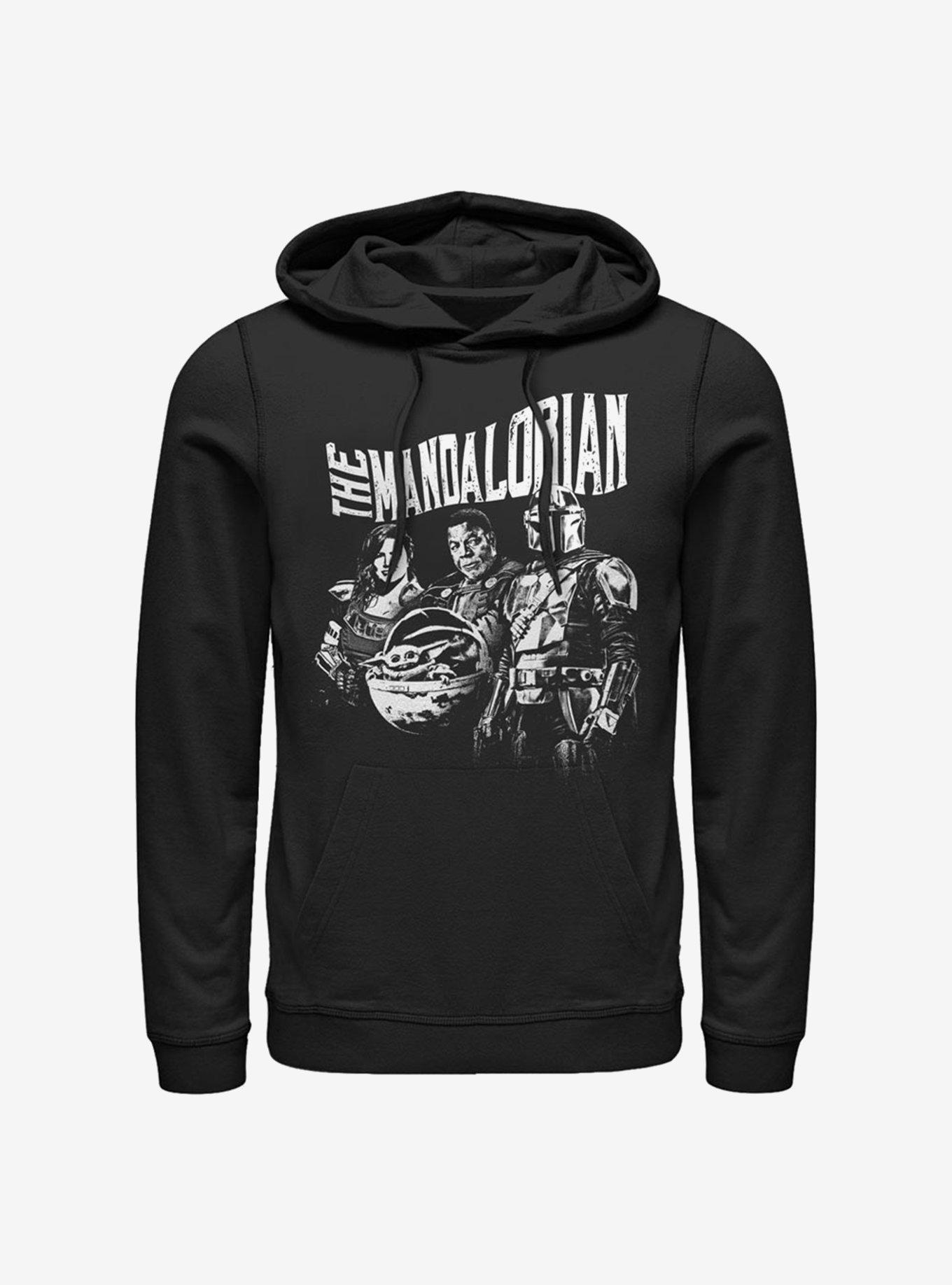 Star Wars The Mandalorian Hunter's Guild Hoodie, BLACK, hi-res